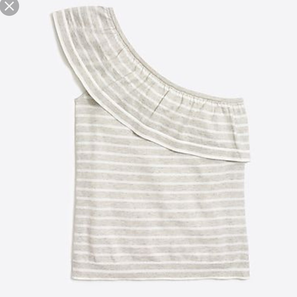 NWT J.CREW one shoulder top